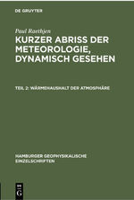 ISBN 9783112301319: Wärmehaushalt der Atmosphäre