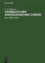 ISBN 9783112301616: Lehrbuch der Anorganischen Chemie