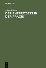 ISBN 9783112301951: Der Eheprozeß in der Praxis