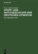 ISBN 9783112304174: Stoff- und Motivgeschichte der deutschen Literatur – Eine Bibliographie