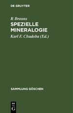 ISBN 9783112304679: Spezielle Mineralogie