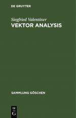 ISBN 9783112304709: Vektor analysis