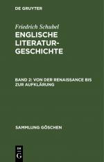 ISBN 9783112310410: Von der Renaissance bis zur Aufklärung