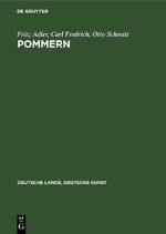 ISBN 9783112331699: Pommern – Aufgenommen von der Staatlichen Bildstelle