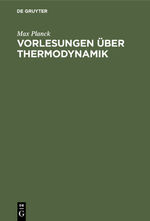 ISBN 9783112337332: Vorlesungen über Thermodynamik