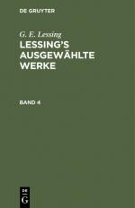ISBN 9783112345719: Lessing’s ausgewählte Werke. Band 4