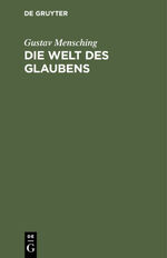 ISBN 9783112368732: Die Welt des Glaubens - Predigten