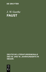 ISBN 9783112373910: Faust – Ein Fragment