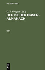 ISBN 9783112388495: Deutscher Musen-Almanach / 1851