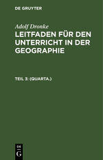 ISBN 9783112399774: (Quarta.) – LFUG-B, Cursus 3