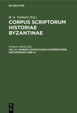 ISBN 9783112408711: Ioannis Cantacuzeni Eximperatoris Historiarum Libri IV.
