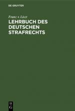 ISBN 9783112408872: Lehrbuch des Deutschen Strafrechts