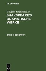 ISBN 9783112408971: Der Sturm