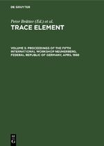 ISBN 9783112417195: Proceedings of the Fifth International Workshop Neuherberg, Federal Republic of Germany, April 1988