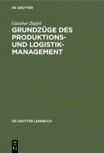 ISBN 9783112422250: Grundzüge des Produktions- und Logistikmanagement