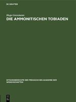 ISBN 9783112504895: Die ammonitischen Tobiaden