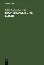 ISBN 9783112619971: Nichtklassische Logik – Eine Einführung