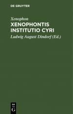 ISBN 9783112635292: Xenophontis Institutio Cyri