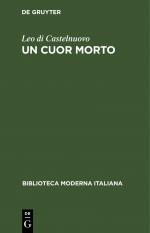 ISBN 9783112639375: Un cuor morto – Commedia in tre atti