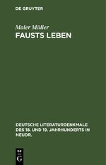 ISBN 9783112639979: Fausts Leben