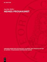 ISBN 9783112722909: Heines Prosakunst