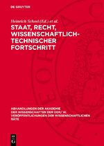 ISBN 9783112723623: Staat, Recht, Wissenschaftlich-technischer Fortschritt