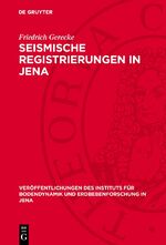 ISBN 9783112756768: Seismische Registrierungen in Jena – 1. Januar 1959 bis 31. Dezember 1959