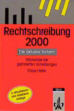 ISBN 9783123206689: Rechtschreibung 2000