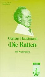 ISBN 9783123513701: Gerhart Hauptmann: Die Ratten