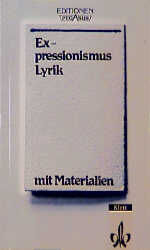 ISBN 9783123547003: Expressionismus. Lyrik – Textausgabe mit Materialien