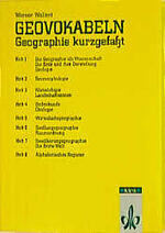 Geovokabeln – Geographie kurzgefasst in 8 Heften