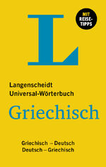 ISBN 9783125144156: Langenscheidt Universal-Wörterbuch Griechisch – Griechisch-Deutsch / Deutsch-Griechisch