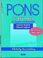 ISBN 9783125171589: PONS Großwörterbuch für Experten und Universität. Extraheft: Englisch Aktiv