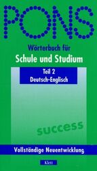 PONS Wörterbuch für Schule und Studium