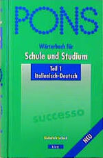 ISBN 9783125175136: PONS Wörterbuch für Schule und Studium / Italienisch. Neubearbeitung