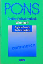 ISBN 9783125179332: PONS Grosses Fachwörterbuch Wirtschaft