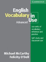 English Vocabulary in Use - Advanced - Edition with answers