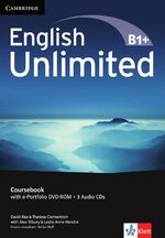 English Unlimited B1+ Intermediate - Intermediate. Coursebook with e-Portfolio DVD-ROM + 3 Audio-CDs