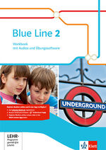 ISBN 9783125478824: Blue Line 2 – Workbook mit Audios und Übungssoftware Klasse 6