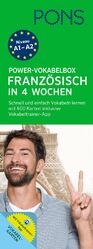 ISBN 9783125601024: PONS Power-Vokabelbox Französisch in 4 Wochen: 800 Vokabelkarten und Wortschatztrainer-App