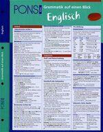 ISBN 9783125607026: PONS Grammatik auf einen Blick Englisch (PONS Auf einen Blick)