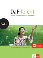 ISBN 9783126762557: DaF leicht A2.1 – Deutsch als Fremdsprache für Erwachsene. Kurs- und Übungsbuch mit Audios und Videos