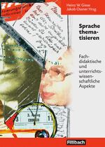 ISBN 9783126880206: Sprache thematisieren - Fachdidaktische und unterrichtswissenschaftliche Aspekte