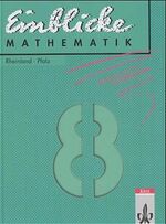 ISBN 9783127456806: Einblicke Mathematik - Ausgabe für Rheinland-Pfalz. Bisherige Ausgabe / Schülerband 8. Schuljahr