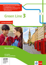 ISBN 9783128342382: Green Line 3 - Workbook mit Audios und Übungssoftware Klasse 7