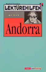 ISBN 9783129223291: Lektürehilfen Max Frisch "Andorra"