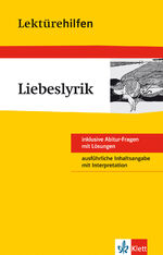 ISBN 9783129230312: Lektürehilfen "Liebeslyrik"