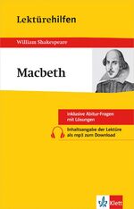 ISBN 9783129230381: Lektürehilfen William Shakespeare "Macbeth"