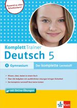 ISBN 9783129272664: KomplettTrainer Deutsch Gymnasium 5. Klasse