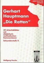 ISBN 9783129274354: Gerhart Hauptmann "Die Ratten" - Materialien für Lehrer Klasse 11-13